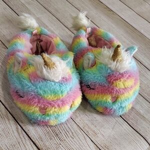 Colorful Unicorn Slippers